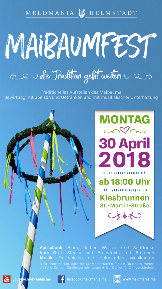 Maibaumaufstellen 2018